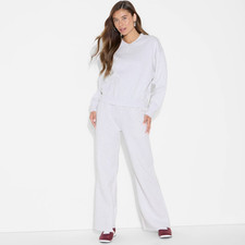 Women's Oversized Pullover Sweatshirt - Wild Fable, Heather Gray, XXS
