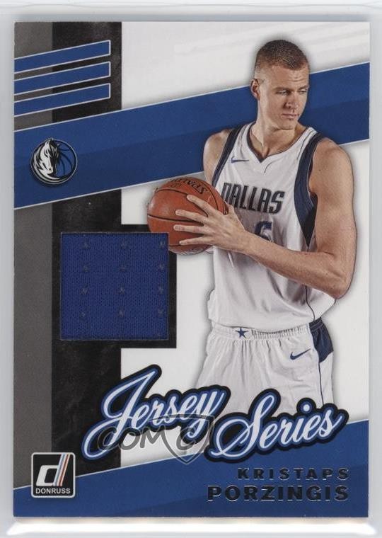 Kristaps Porzingis #JS-KPZ 2019-20 Donruss Basketball Jersey Series