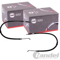 2X A.B.S. Handbremsseile Hinten Passend FüR Vw Transporter Scheibenbremse Links+