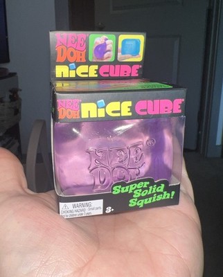 Pink Needoh Nice Cube Super Solid Squish!