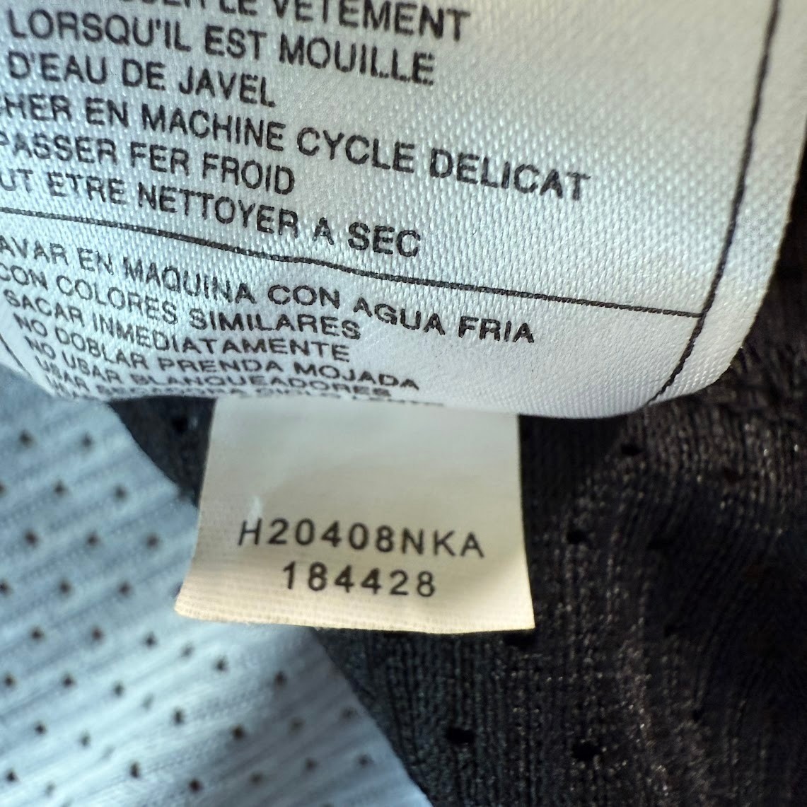 Vintage 2003 Nike Michael Jordan 23 Jumpman Gray Football Jersey Mens XXL thumbnail 10