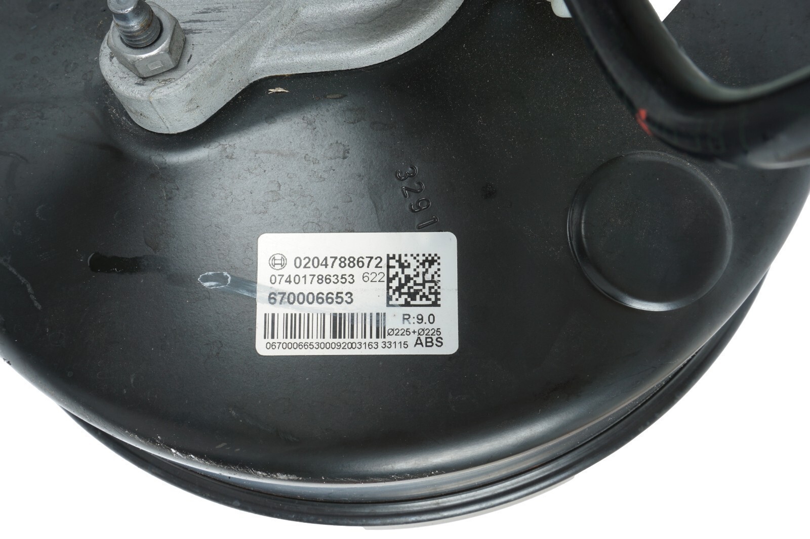 2014 - 2017 MASERATI QUATTROPORTE POWER BRAKE BOOSTER W/ MASTER CYLINDER  OEM