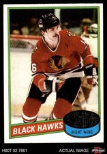 1980 Topps #41 Rich Preston Blackhawks 7 - NM