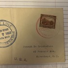Jan 7 1933 Santa Rosa Maiden Voyage Grace Line Cover Columbia PM Cancel! — photo 3