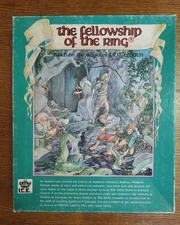 I.C.E. Iron Crown Enterprises The Fellowship of the Ring Board Game 1983 LotR