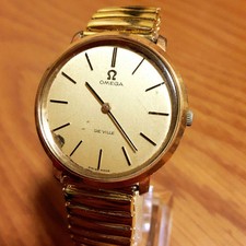 OMEGA De Ville Men's Manual winding Round Gold W34mm Antique Analog 19