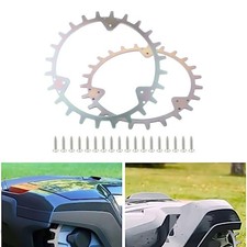 Roues de traction élégantes finition argentée haute efficacité pour robots t