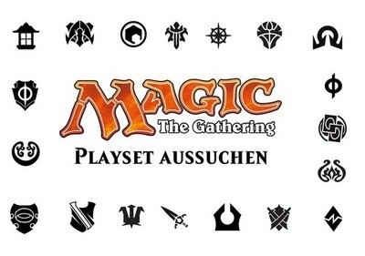 Magic Playset aussuchen LTC ONC MOC MKM RTR JMP Legacy Pauper Pioneer Modern