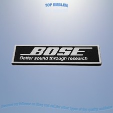 BOSE BETTER SOUND emblem badge replacament logo decal sticker aufkleber