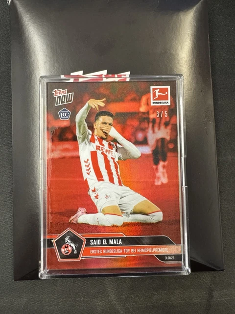 Topps Now Said El Mala RC/5 Erstes Bundesliga Tor