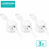 Joyroom Kabelorganizer Kabelhalter Kabelmanager Magnetisch Selbstklebend 3 Stk.