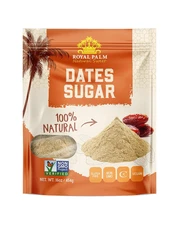 Pure Date Sugar 1 LB | 100% Natural Sweetener | No Added Sugar | Non-Gmo | Koshe