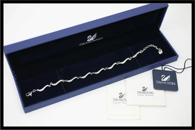 SWAROVSKI Waves Drop Bracelet Good Condition Used 2351
