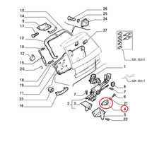 Porte arrière et accessoires Lancia KAPPA