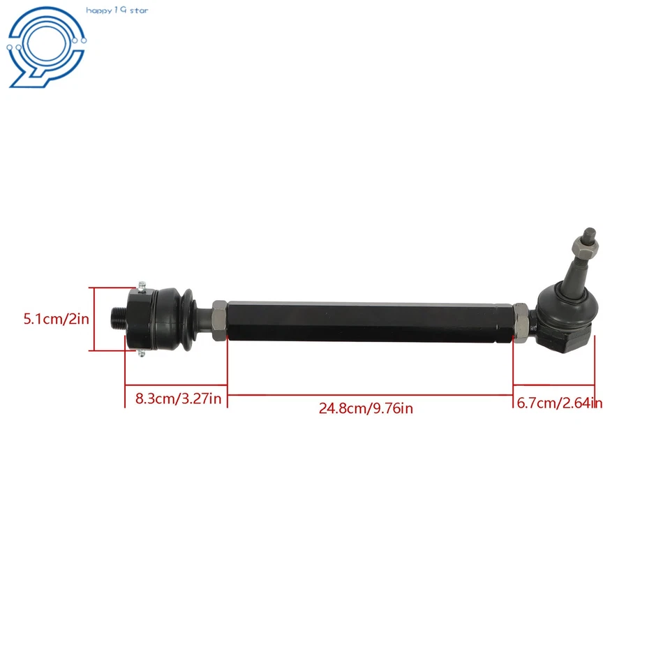 Grip Tie Rod LH+RH Kit For 2011-2023 Chevy GMC 2500HD 3500HD Pickup - Image 2 of 4