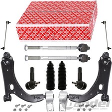 FEBI QUERLENKERSATZ 10 TEILIG VORNE passend für FORD FIESTA V FUSION MAZDA 2 DY