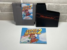 Super Mario Bros. 2 - Nintendo NES, 1988 - With Manual & Original Dust Sleeve