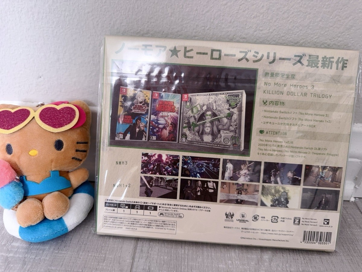 No More Heroes 3 Killion Dollar Trilogy Limited Edition