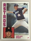 1984 Topps Nolan Ryan Baseball Card #470 Astros HOF