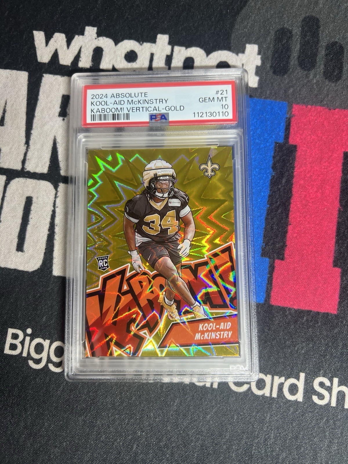 Kool-Aid McKinstry Panini Absolute Kaboom! Vertical #21 Gold