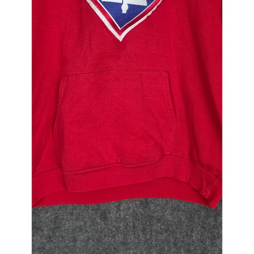 Phillies Majestic Hoodie Herren Pullover Rot MLB Baseball World Series - Bild 9 von 10