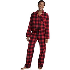 Wondershop WOMEN'S 2 PIECE "RED BUFFALO CHECK" SLEEP SET SIZE M New w TAGs