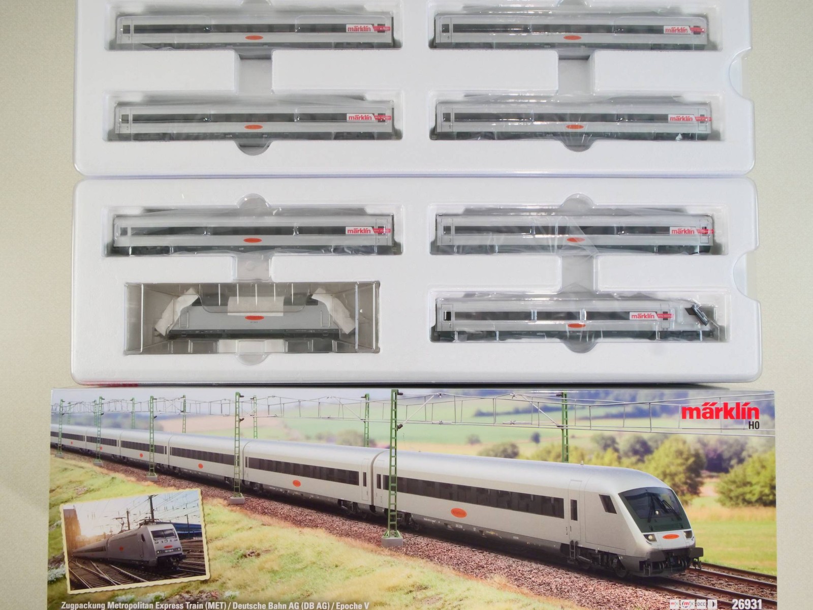 Märklin 26931 Metropolitan Express MET mfx+ Digital Sound Mint! OVP 1706-28