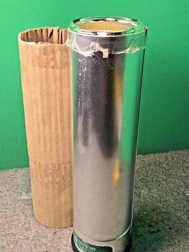 CG-1594-03Dewar Flask, Wide Mouth, Metal Housing, 1000mL 1L, 70mm ID X 302mm