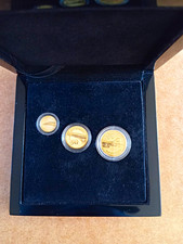Hattons of London Concorde 2019 Commemorative Gold 3pc Sovereign Set 1/½/¼