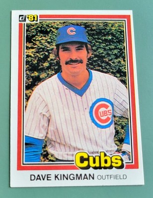 DAVE KINGMAN - 1981 Donruss #553  **EX/MT**  (4 sharp corners)  FREE SHIP!