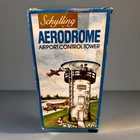 Vintage Schylling Tin Toy - Aerodrome Airport Control Tower - New In Box