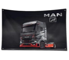 MAN Truck LKW Racing Banner 150 cm Werbe Fahne Flagge
