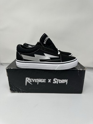 Ian Connor Revenge X Storm Reflective Black New Authentic Vans Old Skool Black