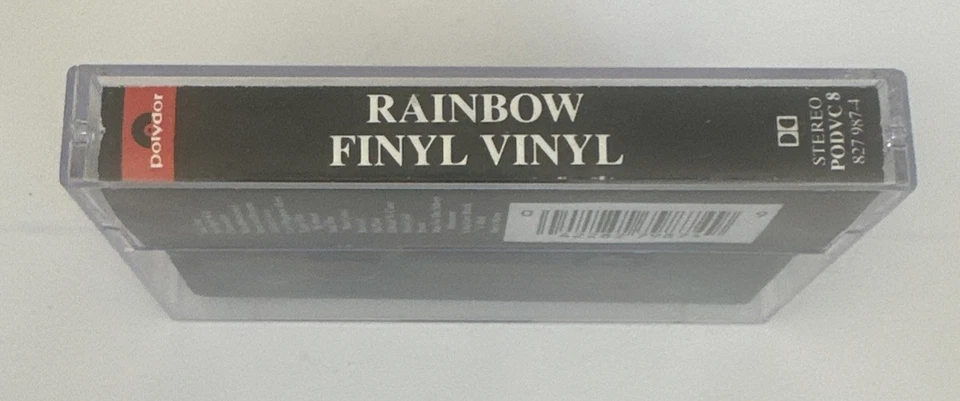 Rainbow "Finyl Vinyl" Cassette Tape 1986 - Classic Rock Album With Bonus Track - Image 4 of 4
