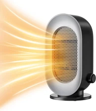 Portable Space Heater Indoor, 3 Modes Portable Small Electric Heaters, Portable 
