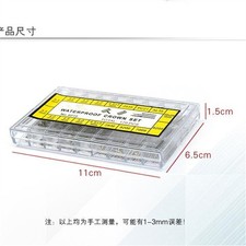 New 170pcs/Kit Mixed Silver Gold Watch Stem Crown Repair Parts Assortment Set