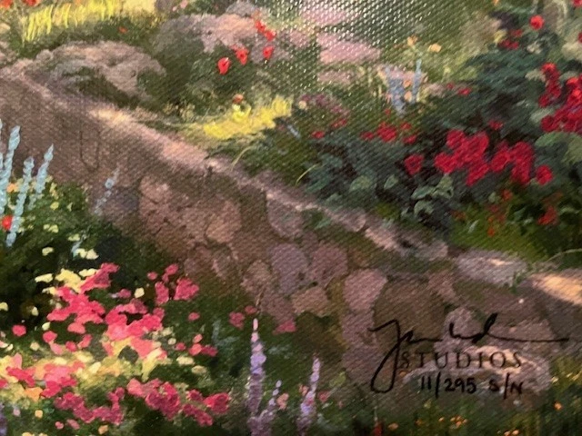 Холст Thomas Kinkade Studios New England Harbor 18 x 27 - Изображение 2 из 3