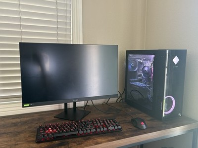 OMEN 30L Gaming Tower Desktop Black GeForce GTX 1660 SUPER RGB 8GB RAM