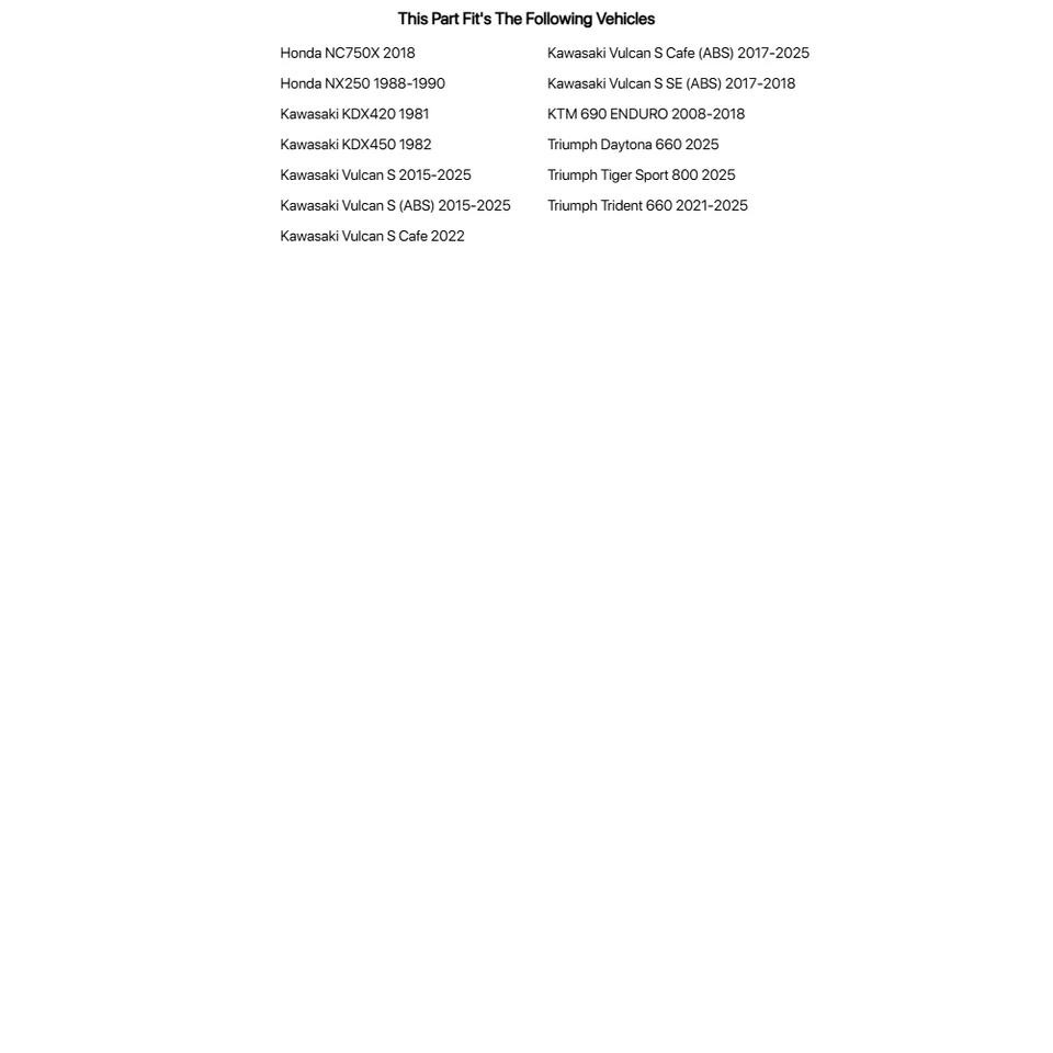 Cadena DID 520 520x120 para Kawasaki KDX450 1982 Foto 4 de 4