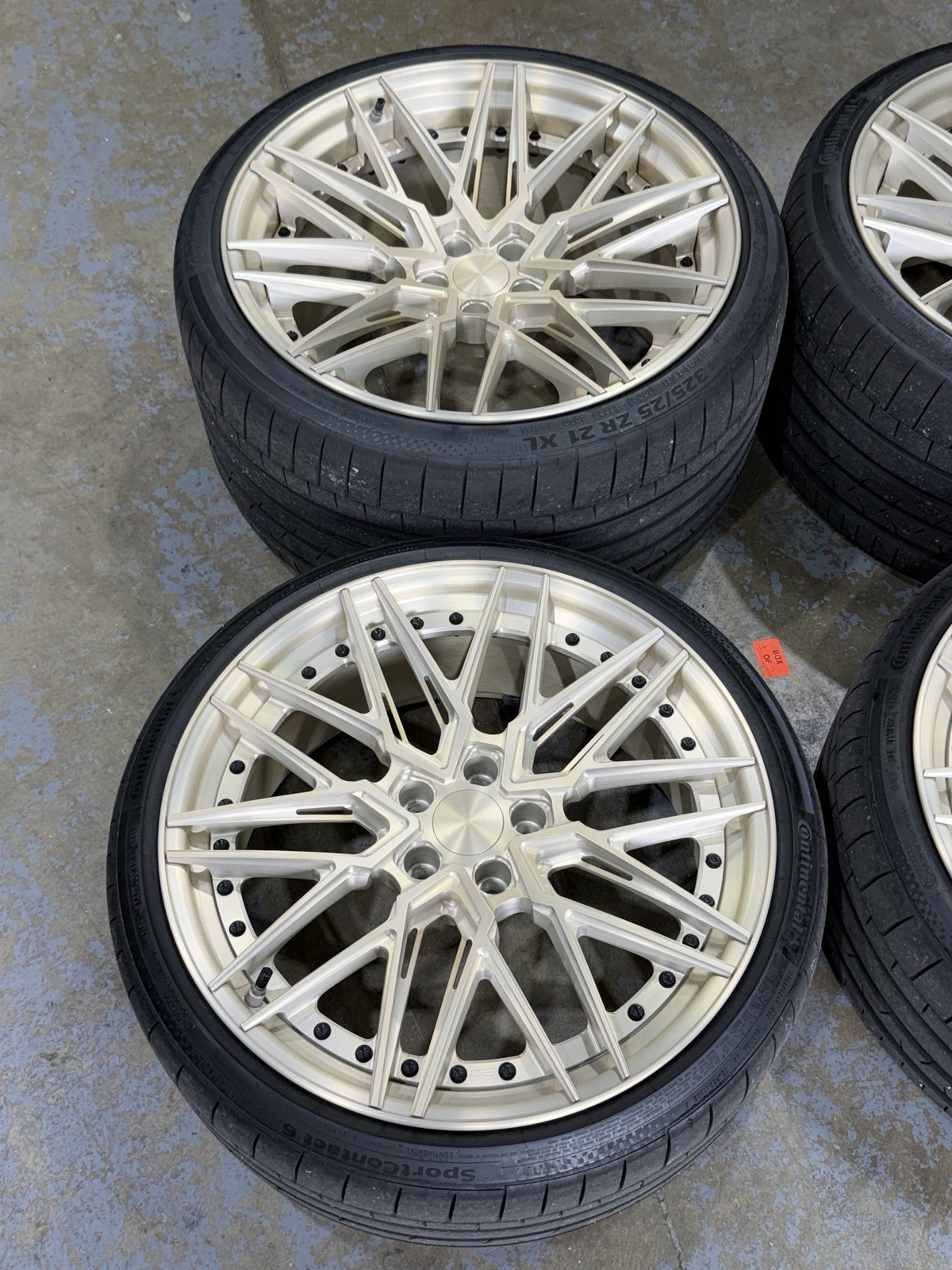 BC Forged Wheel And Tire Package For Lamborghini Huracan 20/21” Continental Tire