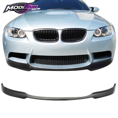 Fits 08-13 BMW E90 E92 E93 M3 Only A Style Front Bumper Lip Body Kit Diffuser PU
