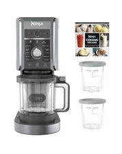 Ninja CREAMi Deluxe 11-in-1 XL Ice Cream Maker w/ Two 24-Oz. Pints - NC501