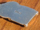 c1980 ZUNI INLAY PENDANT NECKLACE STERLING SILVER JEWELRY TURQUOISE w/CHAIN LOW$ — photo 6
