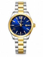 Philip Stein Blue Dial Two Tone Men s Watch S...