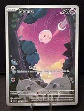 Munna 116/086 Black Bolt Illustration Rare IR Full Art Pokemon Card 2025 NM