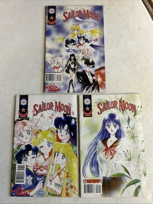Sailor Moon #16 #17 & #18 (TokyoPop Mixx Comics) FN Lot of 3