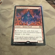 MTG Grim Lavamancer Dominaria Remastered Regular #126