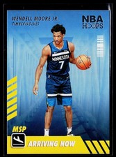 2022-23 Hoops #26 Wendell Moore Jr. Arriving Now Minnesota Timberwolves