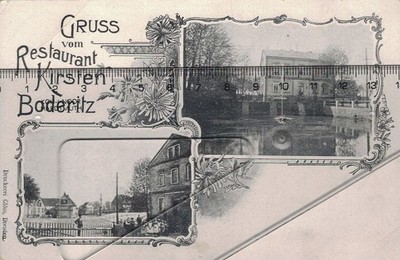 AK Boderitz Bannewitz Possendorf Nöthnitz Dresden Kaitz Gittersee Kreischa