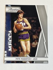 2010-11 Panini Prestige Basketball #146 - Pete Maravich - New Orleans Jazz
